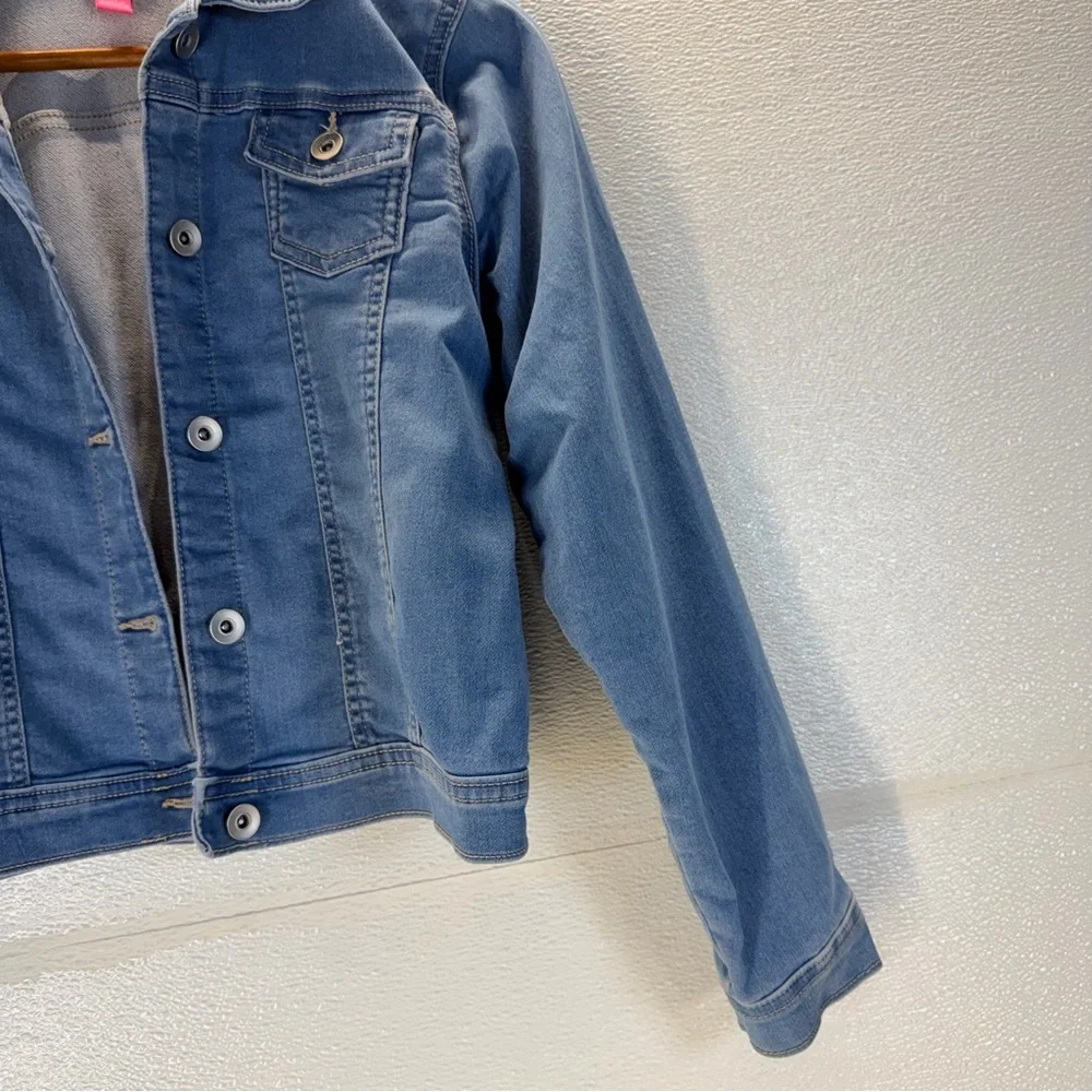The Children’s Place Girls Denim Jacket 10/12 L‎